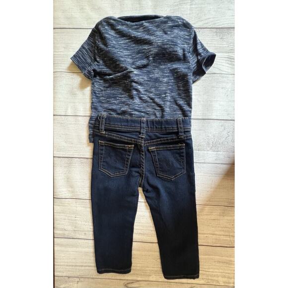 AG Adriano Goldschmied Kids Boys Outfit 18M Polo Shirt & Jeans Excellent Cond - Picture 7 of 7